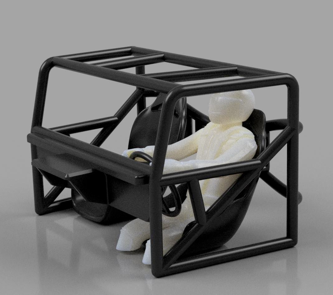 STL (DIY 3DP) - Element RC Zuul: Interior