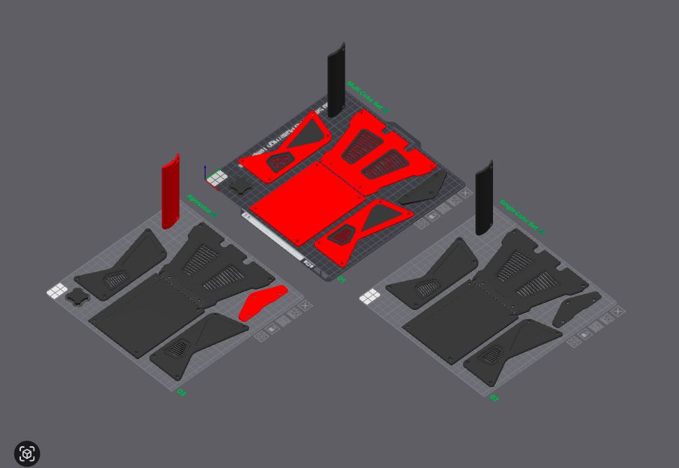STL (DIY 3DP) - AXP8 Axial Gilamon Body Panels