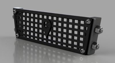 STL (DIY 3DP) - ELEMENT RC ZUUL: TAILGATE NET