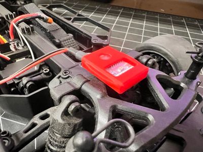 STL (DIY 3DP) - I-Laps Transponder Mount Losi Nascar