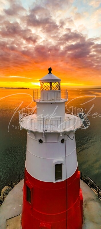 Greens Ledge Sunrise #2 15x33 Gloss Aluminum