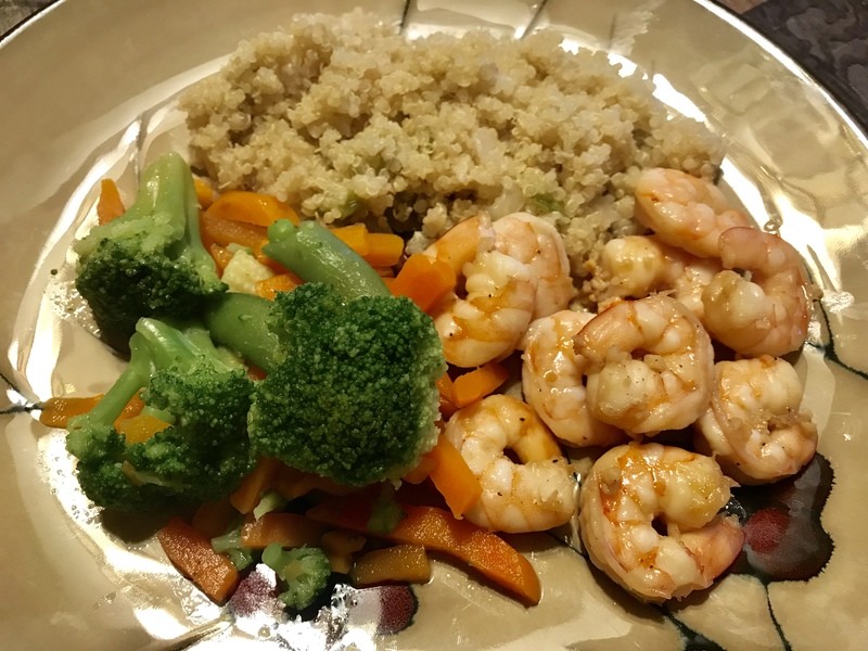 Garlic Honey Shrimp