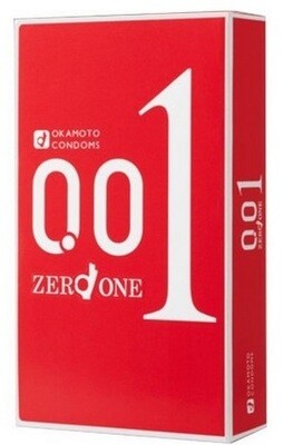 Okamoto 0.01 Zero One Condom 3pcs