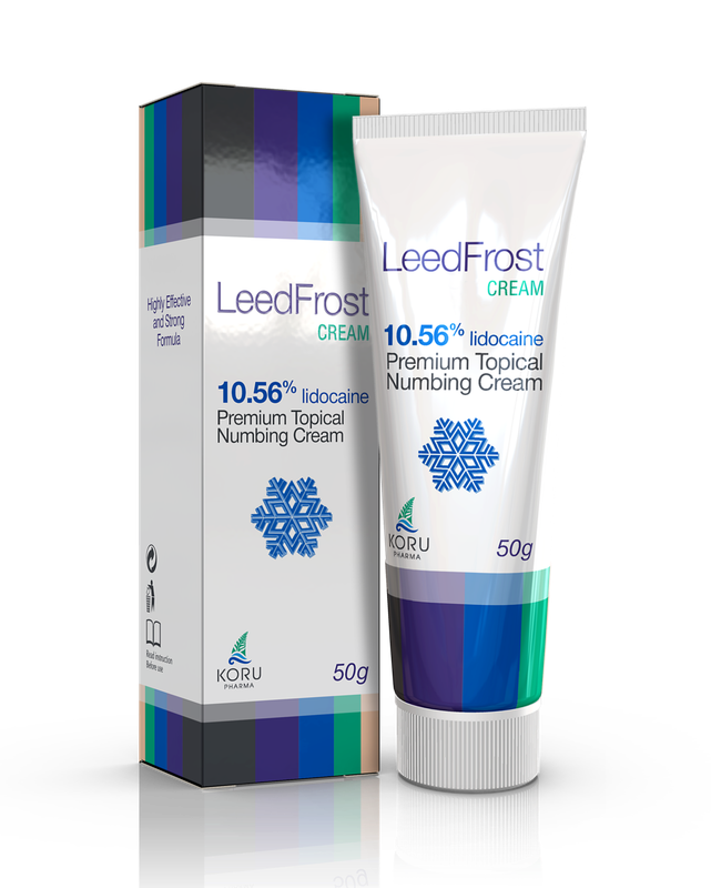 LeedFrost strongest tattoo numbing cream 50g