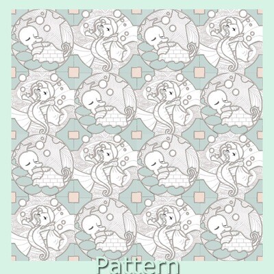 Seahorse Patchy Set