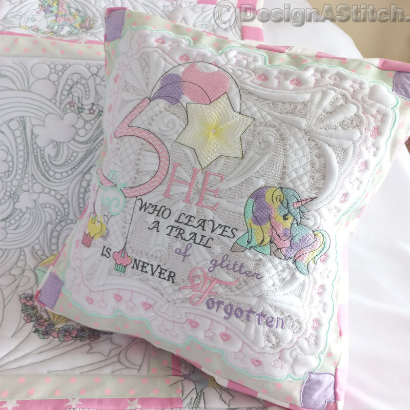 Lollypop Candyfloss Unicorn Pillow Quotes