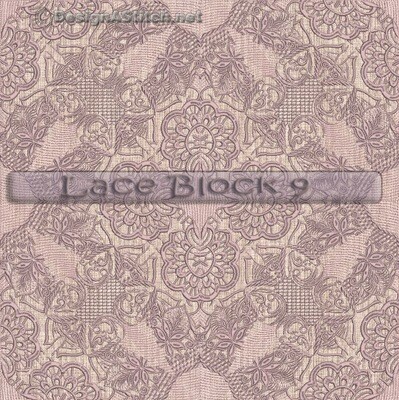 Lace Block 9