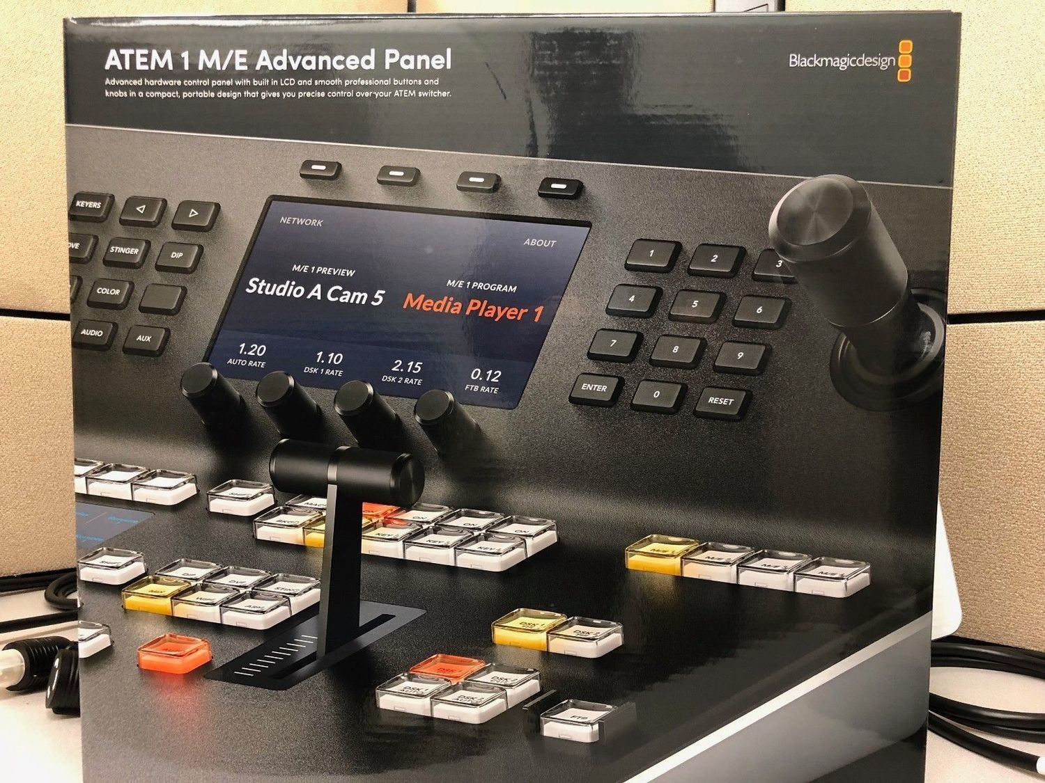 その他 BlackmagicDesign ATEM 1M/E Advnced Panel Blackmagic Design ATEM 1 M/E Advanced Panel 10 - Sound