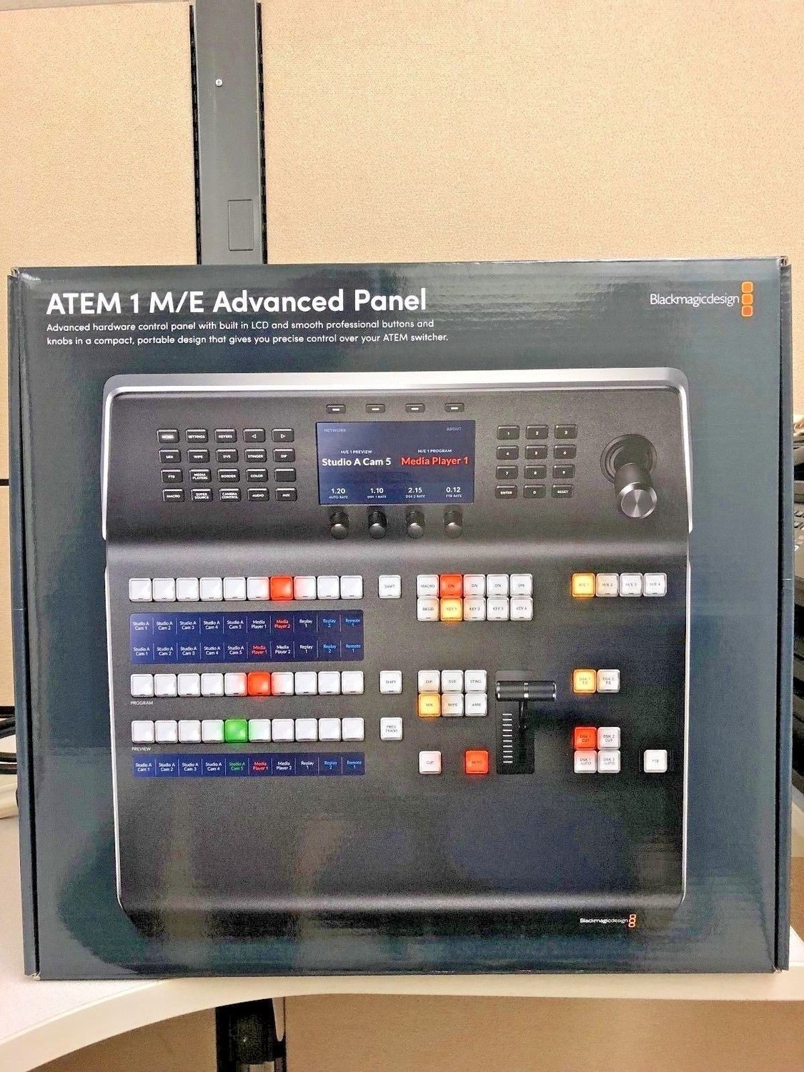 Blackmagic Design ATEM 1 M/E Advanced Panel for all ATEM