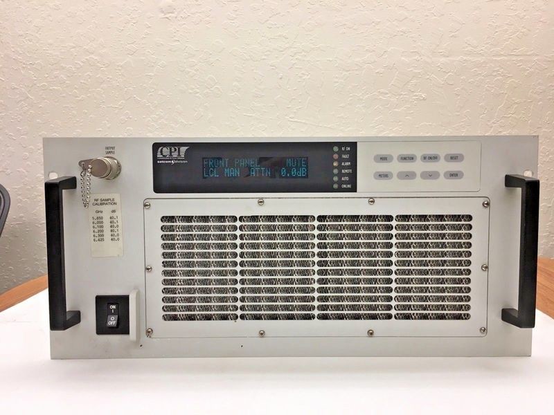 CPI SSCI 60B 20000P 5.850 to 6.425 GHz C-Band SSPA 60Watt Linear with warranty