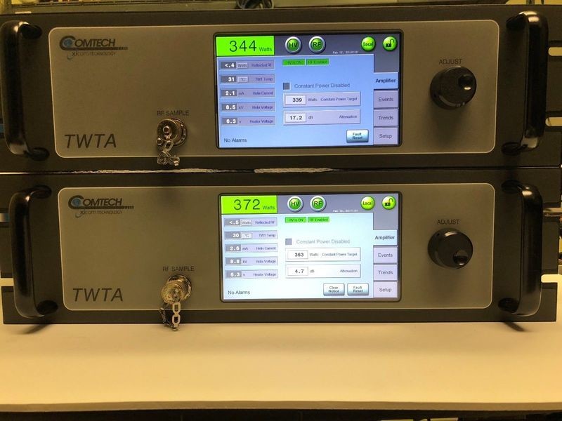 Xicom XTRT-400K 400W KU BAND INDOOR TWTA, Linearized -Extended KU 13.75-14.5 GHz