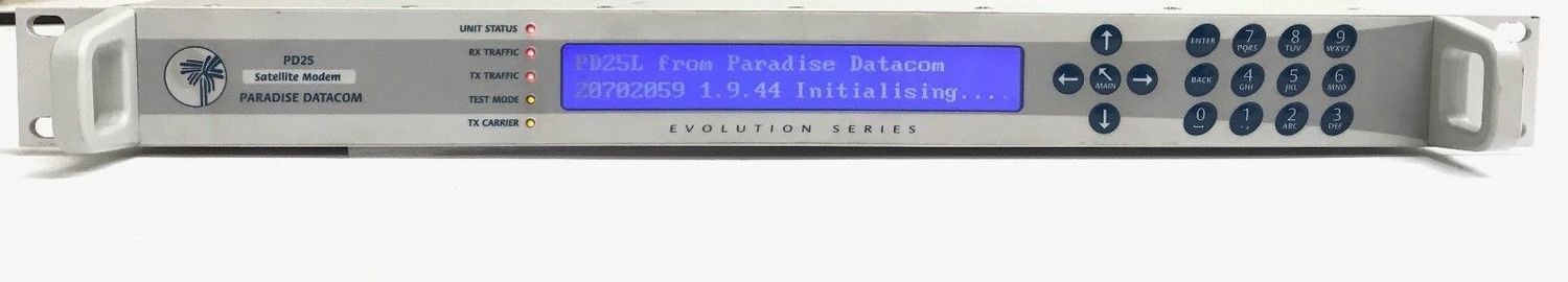 Paradise Datacom L-band Satellite Modem Evolution-series PD25L
