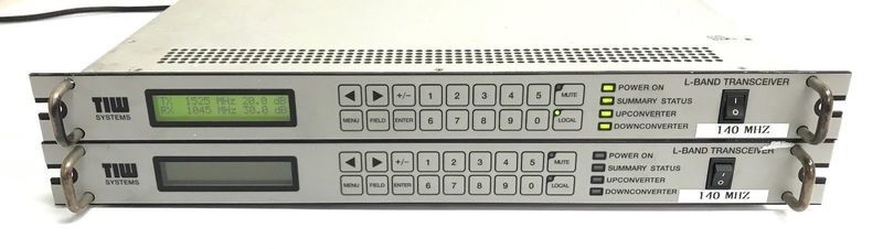 TIW Systems L-Band Transceiver 70MHz IF (950-1525MHz) | XCVR-60-00-01