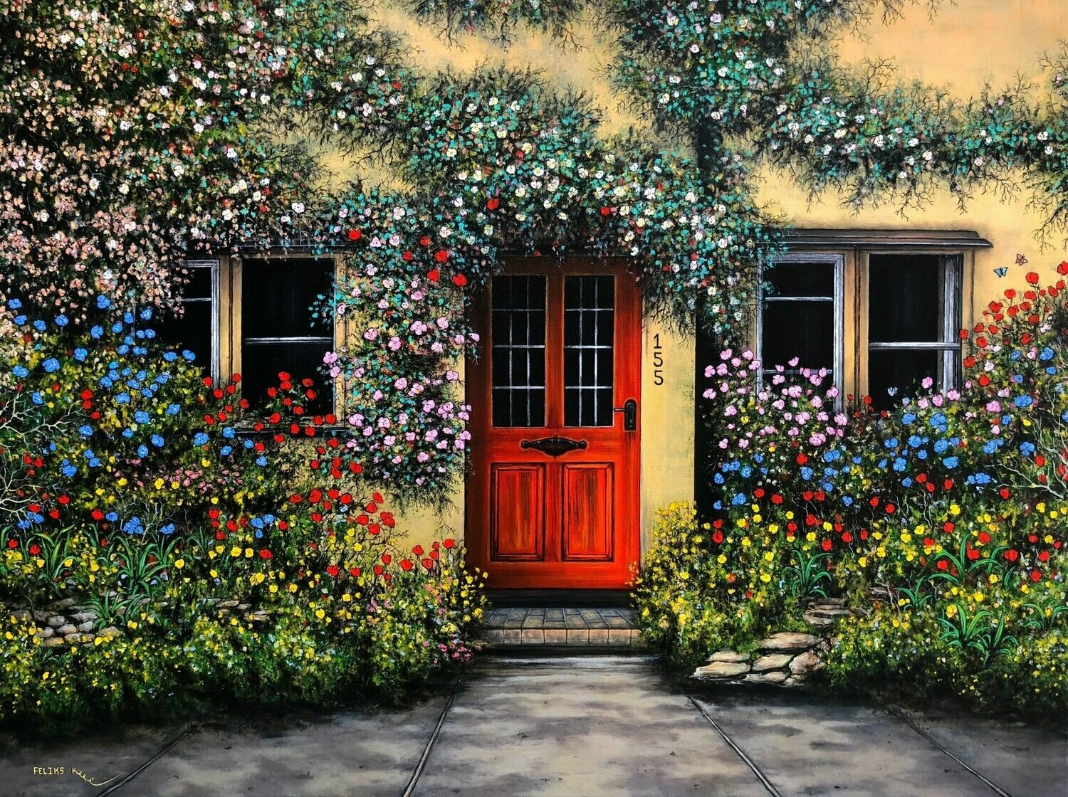 Color by Feliks "Flourishing Garden"