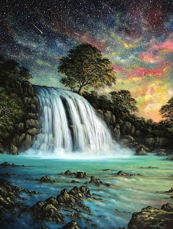 Color by Feliks "Cosmic Falls"