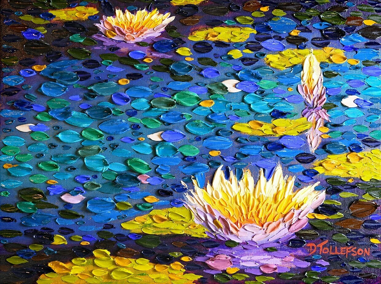 Dena Tollefson "Symphony in Blue"