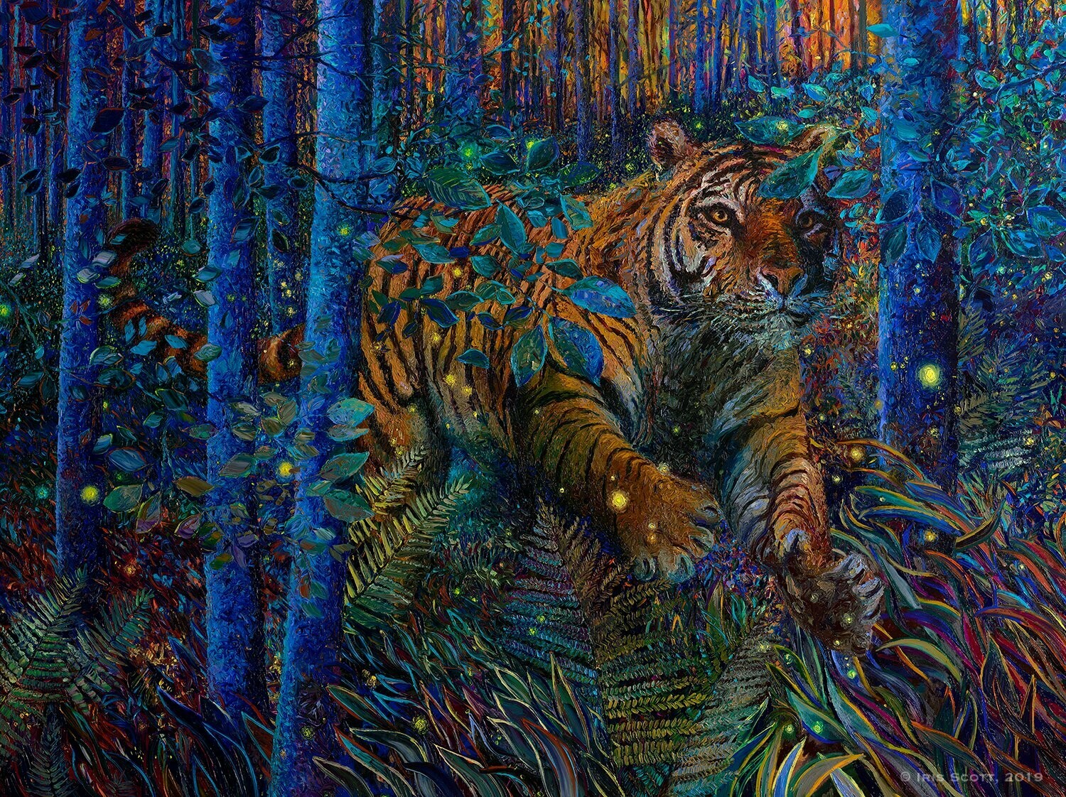 Iris Scott "Tiger Fire"