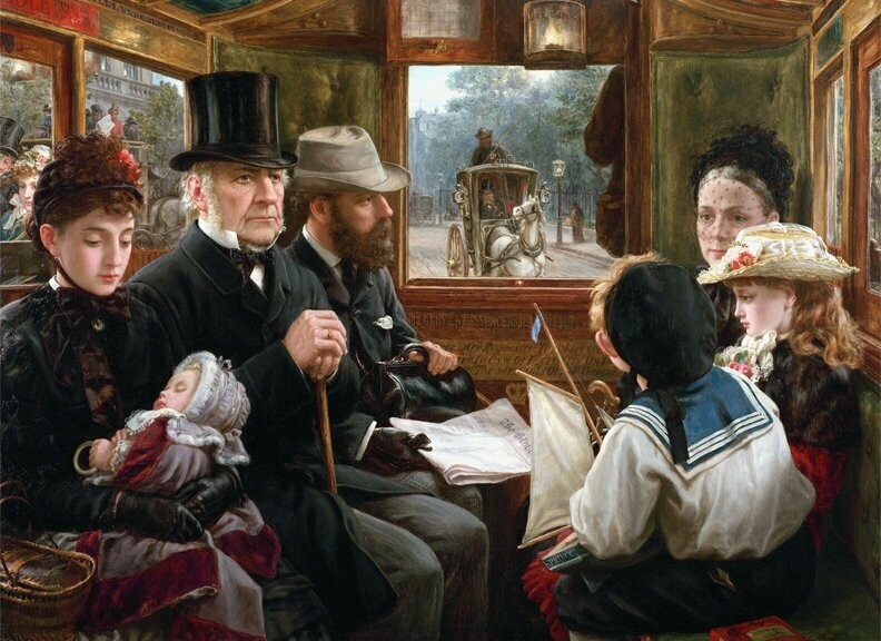 Alfred Morgan "An Omnibus Ride to Piccadilly Circus"