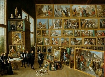 David Teniers "Picture Gallery of Archduke Leopold Wilhem"