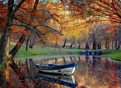 Starz Puzzles "Autumn Boat"