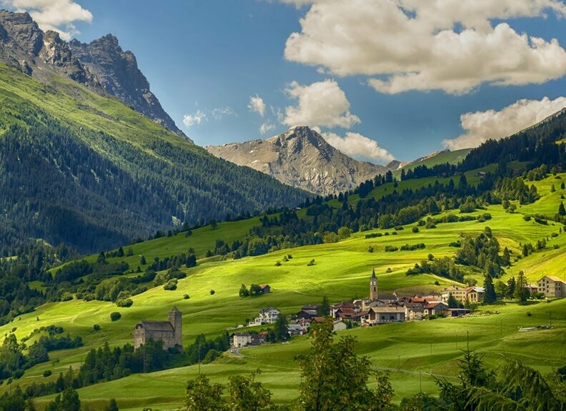 Starz Puzzles "Autumn In Switzerland"
