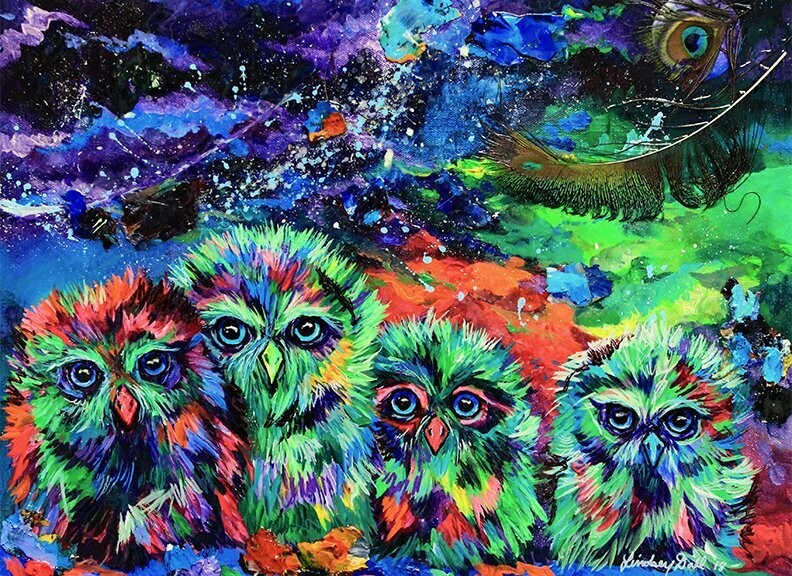 Lindsey Dahl "Furby Owlets"