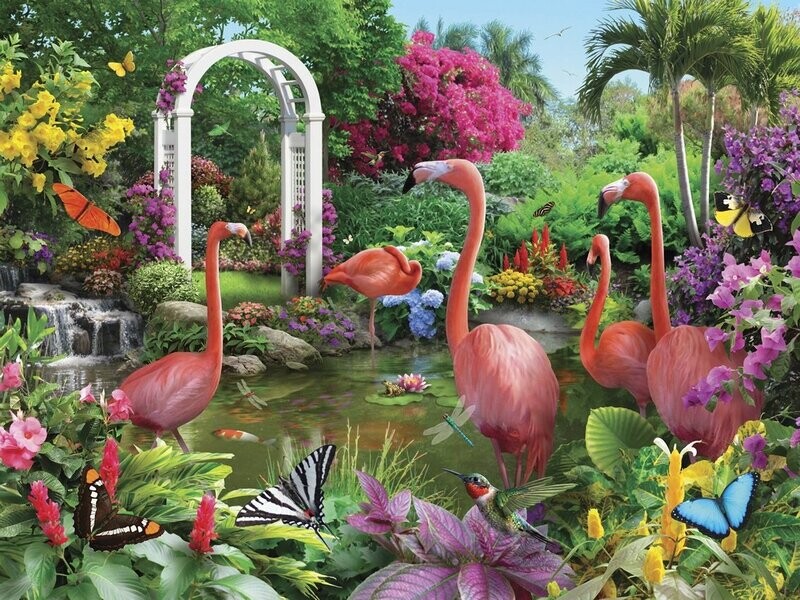 Alan Giana "Flamingo Cove"