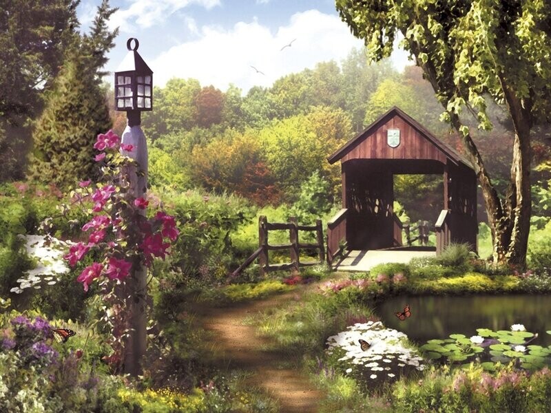 Alan Giana "The Covered Bridge"
