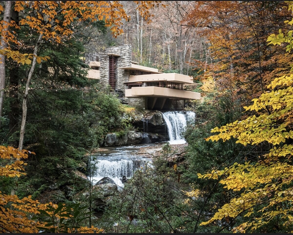 Carl Jacobson "Frank Lloyd Wright's Waterfall"