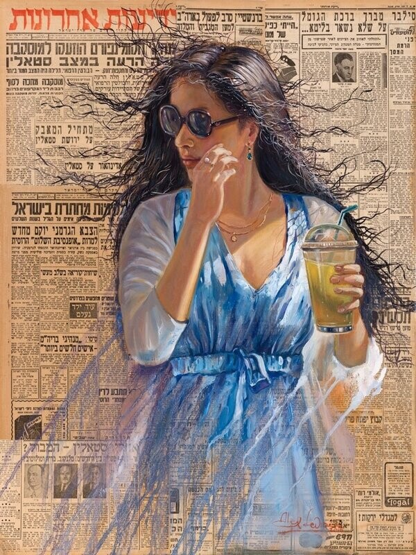 Alex Levin "Lady in Blue"