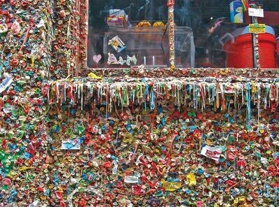 Noriko Buckles "All Chewed Up Bubble Gum Alley, Seattle"