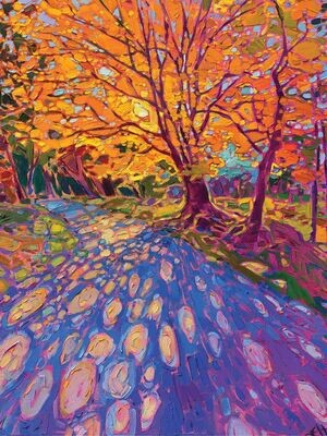 Erin Hanson "Autumn Lights"