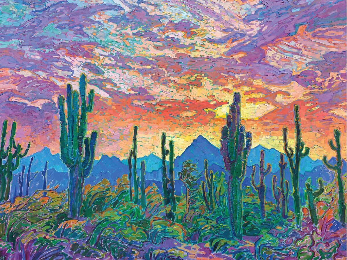 Erin Hanson "Saguaro Sky"