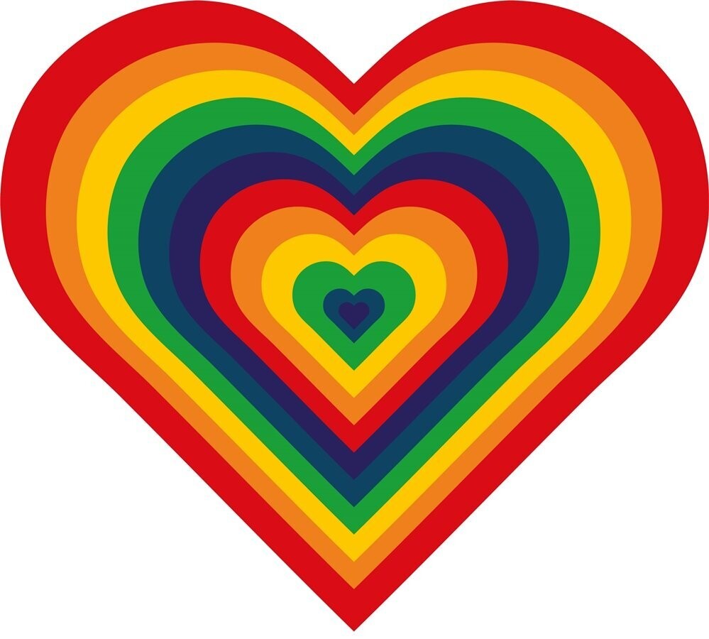 Rainbow Heart
