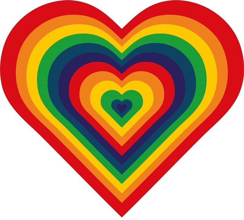 Rainbow Heart