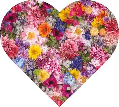 Starz Puzzles "My Botanical Romance" Heart