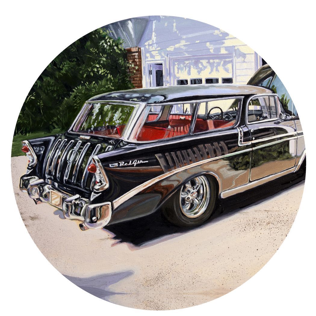 Art McNaughton "Nomad Master"  3.5" Coaster Box Set of 4