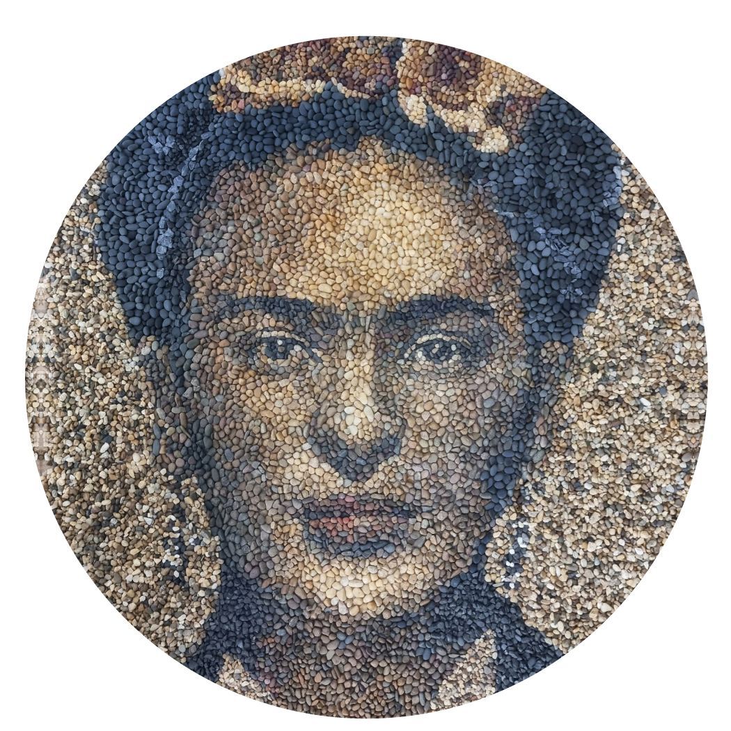 Justin Bateman "Frieda" 3.5" Coaster Box Set of 4