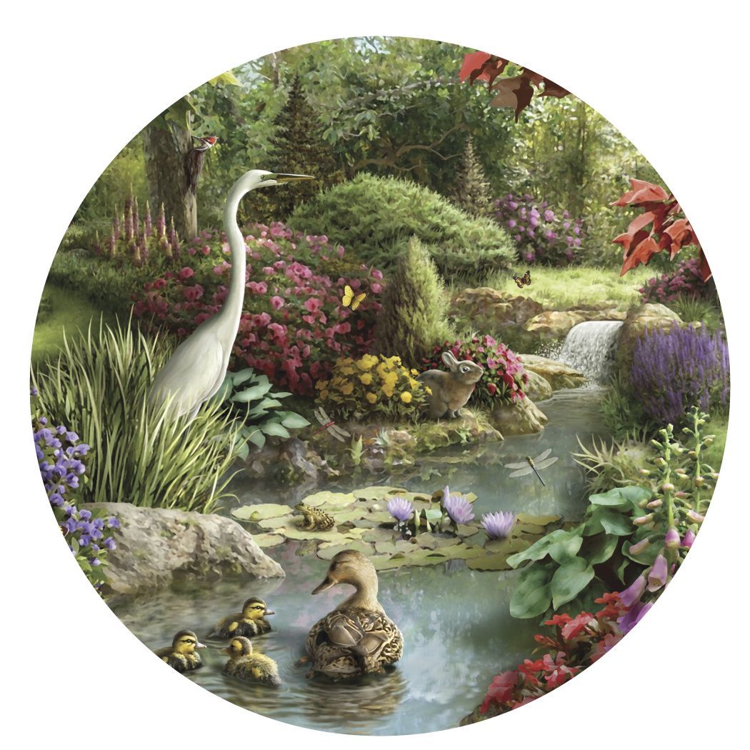 Alan Giana "Nature's Embrace" 3.5" Coaster Box Set of 4