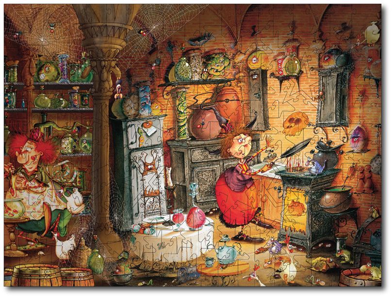 Francois Ruer "Cooking Witch"