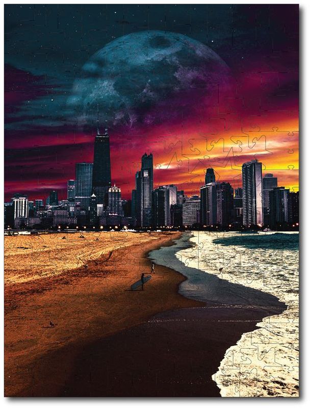 Another Chicago "Beach Moon"