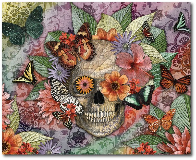 Fusion Idol Art "Butterfly Botaniskull"