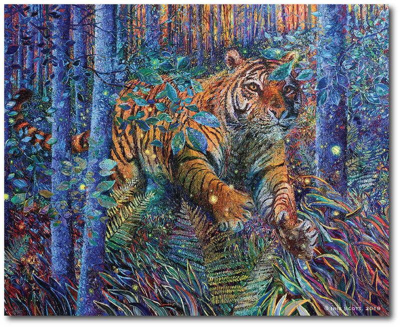 Iris Scott "Tiger Fire"