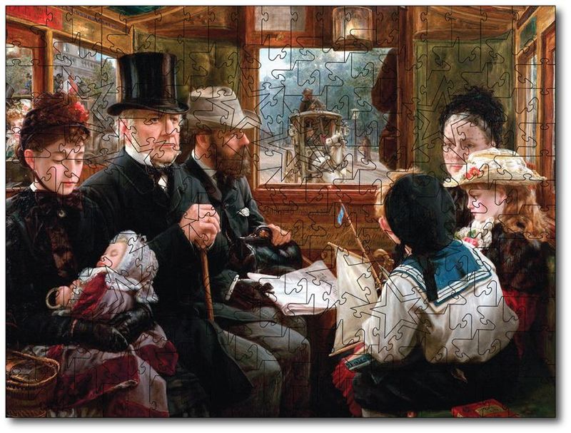 Alfred Morgan "An Omnibus Ride to Piccadilly Circus"