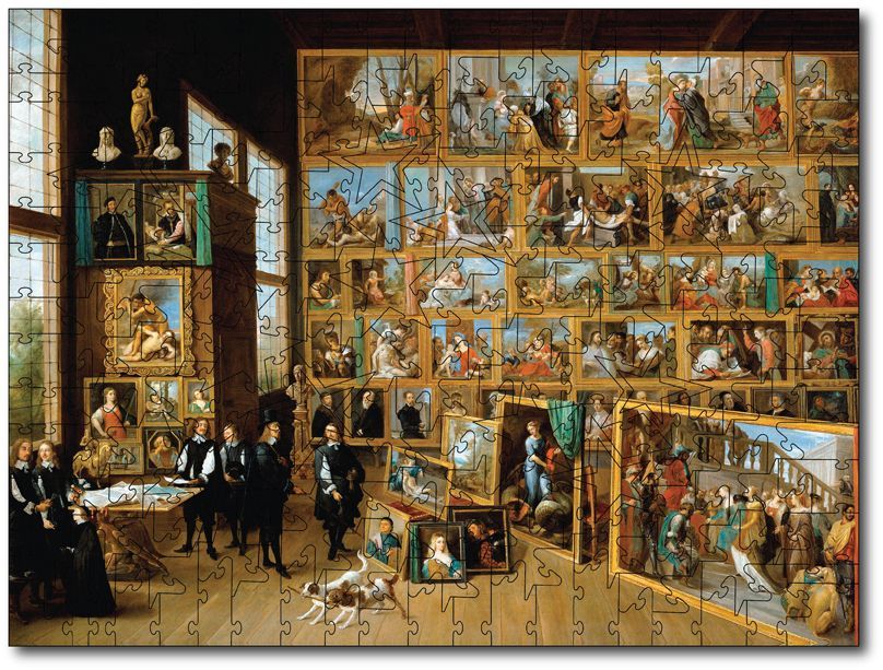 David Teniers David Teniers "Picture Gallery of Archduke Leopold Wilhem"