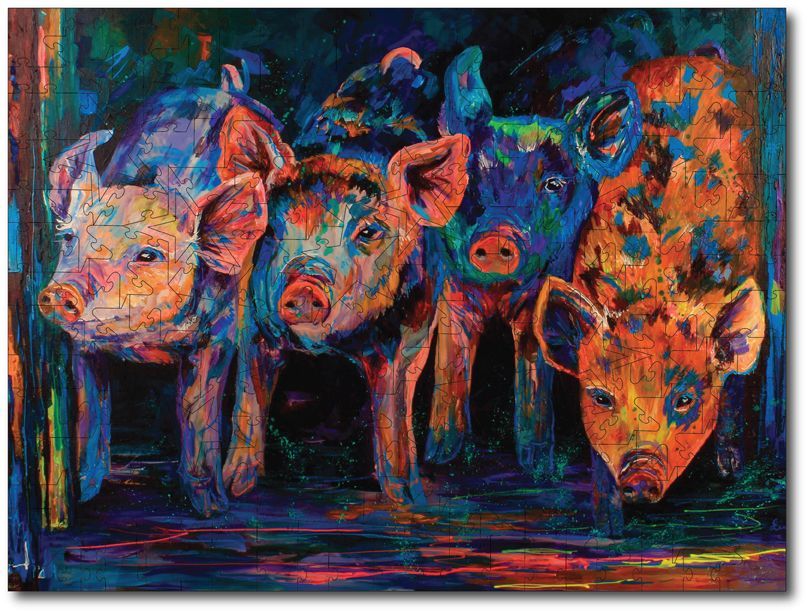 Lindsey Dahl Lindsey Dahl "Four Little Pigs"
