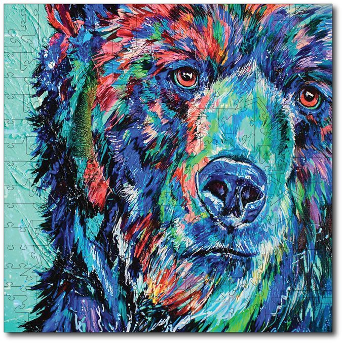 Lindsey Dahl Lindsey Dahl "Cotton Candy" Square