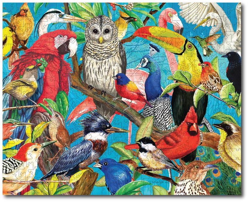 Christine Reichow "Feathered Frenzy"