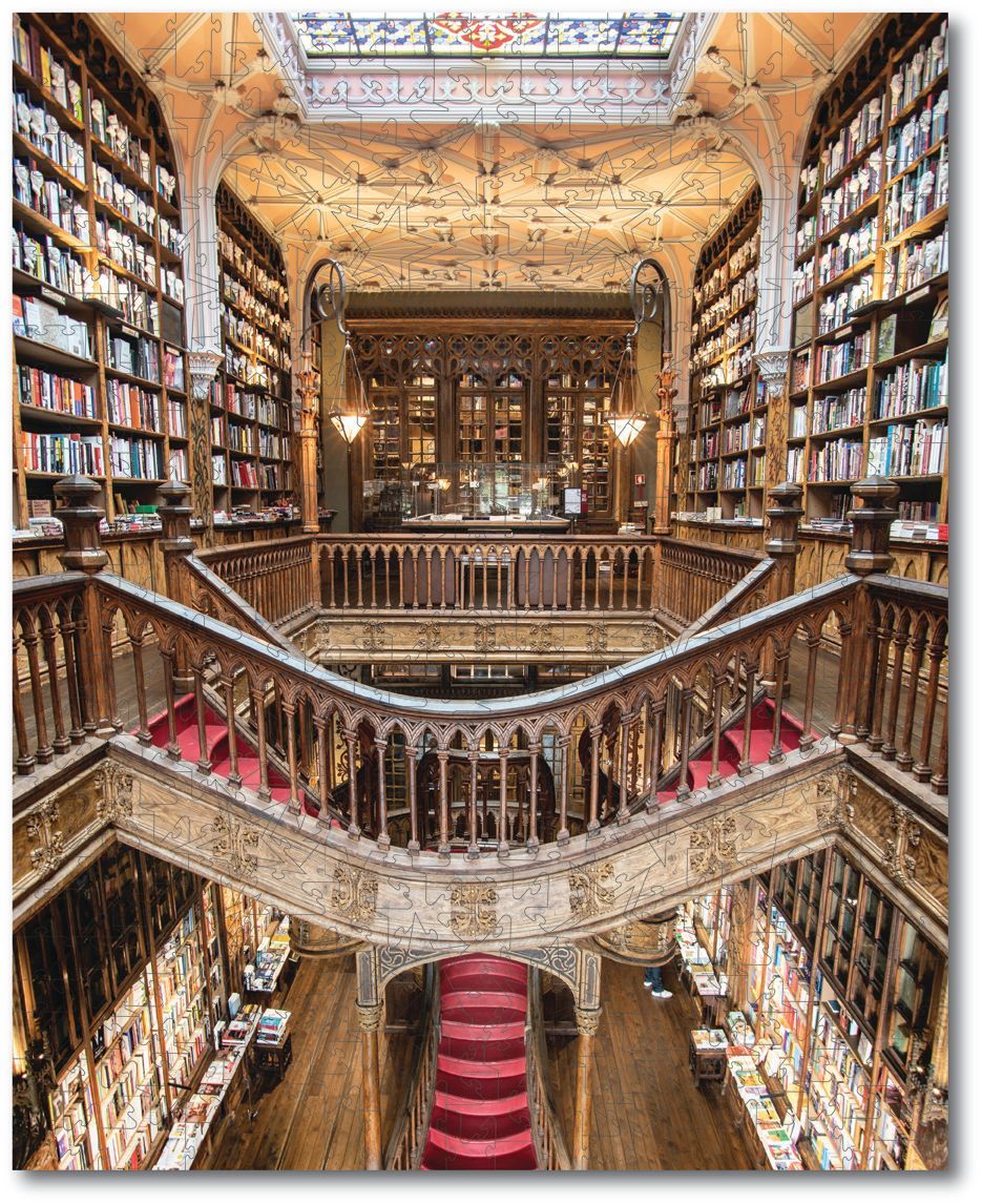 Livraria Lello Bookstore - Porto, Portugal Livraria Lello Bookstore - Porto, Portugal