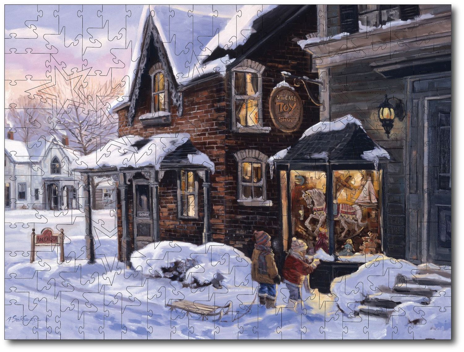 Alan Sakhavarz "Village Toy Shop"